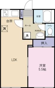 メイクリマールAの間取り画像
