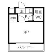 山富第3マンションの間取り画像