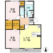 サンプレジオⅡの間取り画像