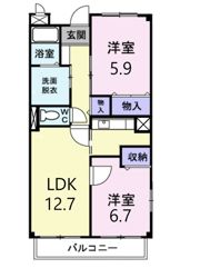 プラシードの間取り画像