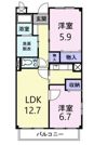 プラシードの間取り画像
