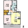 CuoreZUKAⅡの間取り画像