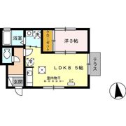 アンピアの間取り画像