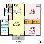 Kirsche（キルシェ）の間取り画像