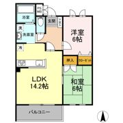 シルフィッド Ⅱ Ⅱの間取り画像