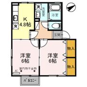 アイビースクエアー Cの間取り画像