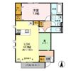ポムスクウェア稲里 Fの間取り画像