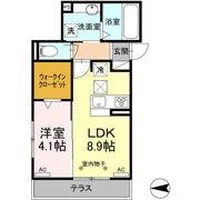 Fleurir(ﾌﾙﾘｰﾙ）の間取り画像