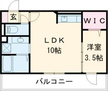Soavita南薫西の間取り画像