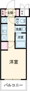 エステムコート神戸元町Ⅱブリーズの間取り画像