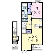 ベルハウスの間取り画像