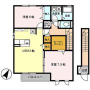 アネシス Ⅱの間取り画像