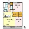 アルカディアAB Bの間取り画像