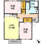 カーサエスペランザ B棟の間取り画像