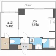 ザ・パークハビオ天満橋の間取り画像