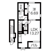 グロースハイツ新石切Ⅱの間取り画像