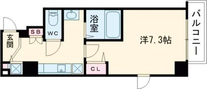 グランカリテ神戸WESTの間取り画像