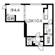 Luxe Maruyama(ラグゼマルヤマ)の間取り画像
