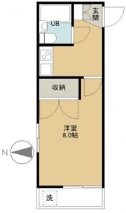 煉瓦館85の間取り画像