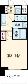 グランカーサ高井田の間取り画像