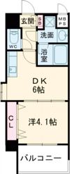 グランカーサ高井田の間取り画像