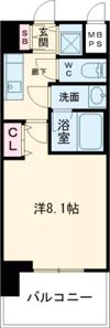 グランカーサ高井田の間取り画像