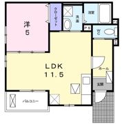 プラシードⅤの間取り画像