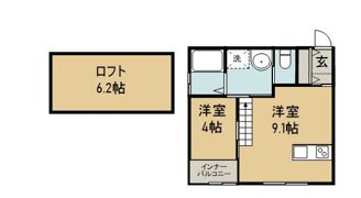 アヴァンツァーレの間取り画像