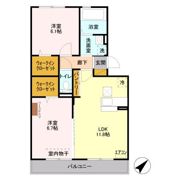 セジュール・アイの間取り画像