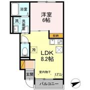 DCR村上南の間取り画像