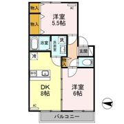 グランディール親和の間取り画像