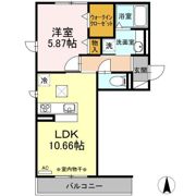 プレアデスかとうの間取り画像