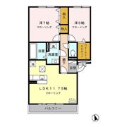 ガーデンコート21の間取り画像