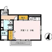 ストゥーディオ雅 A棟の間取り画像