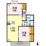 ドミール円座 B棟の間取り画像