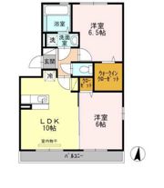 カーサ フェリーチェの間取り画像