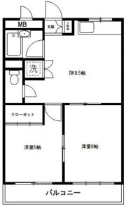 プラザ・サン・タナカ1号棟の間取り画像