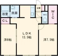 ユズDEマーブルの間取り画像