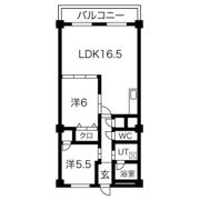 酒井グリーンハイツの間取り画像