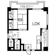 第7スカイビルの間取り画像