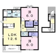 グランディールⅡの間取り画像