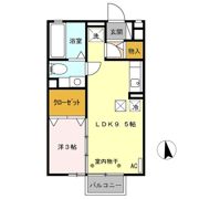 サザンスクェア Aの間取り画像