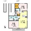 D-room安積の間取り画像