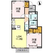 プランドール23の間取り画像