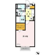 メイプルスタジオの間取り画像