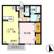 プレジール・デュオの間取り画像