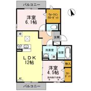 D-room AZUSAの間取り画像