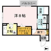 ラフォルテの間取り画像