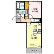 ピア シャルムの間取り画像