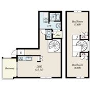 エミアスの間取り画像